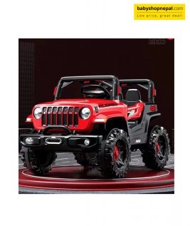 Electric Jeep Battery Operated, Four Wheel Drive Rechargeable Car -2