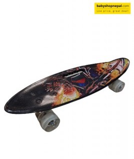 Printed Skateboard with Holder-1