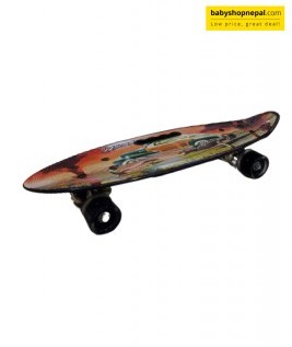 Printed Skateboard with Holder-2