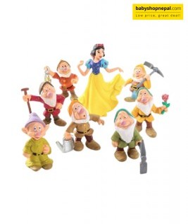 Snow White And 7 Dwarf Action Figure Collection-1