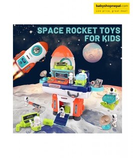 Rocket Toys Simulation of Space moon environment