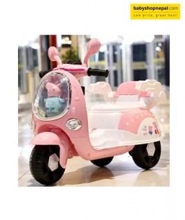 Electric Peppa Pig Design Motorbike for Kids, Tricycle Scooter, Battery Power Scooter for Kids-2