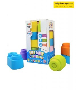 Zephyr Soft & Squeezable Infant Building Blocks Set-1