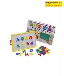 Zephyr Mini Alpha Numero Board Small Teaching Aids Toys-1