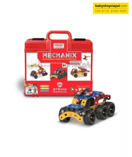 MECHANIX  Advance Engineering System For Creative Kids, STEM Educational Toy, Building & Construction Set For Boys & Girls-1