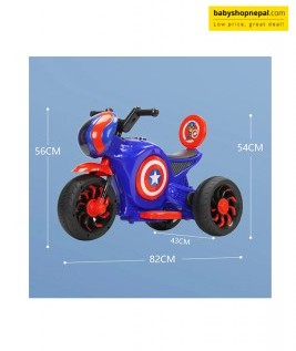 Captain America Motorcycle, Kids Electric Motorbike, Kids Ride On Bike-2