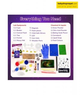 Smartivity Magic of Science Experiment Kit for Boys & Girls Age 4-8| Birthday Gift | Kids Safe Physics & Chemistry Kit | STEM Educational Fun Toys 7