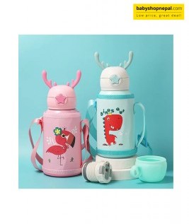 WATER FLASK 500ML &ndash; Stainless Steel Vacuum Insulated Bottle 4