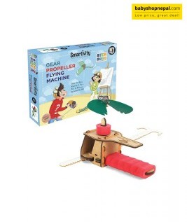 Smartivity Gear Propeller Flying Machine Stem Toy 4