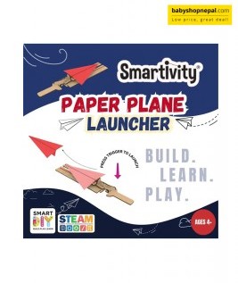 Smartivity Paper Plane Launcher | For Ages 4+ | STEAM DIY Toy | For Girls & Boys 5