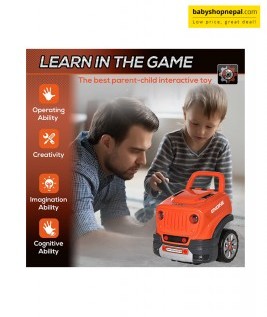 Motor Master Engine Workshop and Drive Simulator Play Set 4