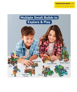 Smartivity 20 In 1 Multi-Builds Spin-n-Go Kit STEM DIY Fun Toy for Kids 6 To 12 Best Birthday Gift Toy For Boys & Girls Age 6-8-10-12 5