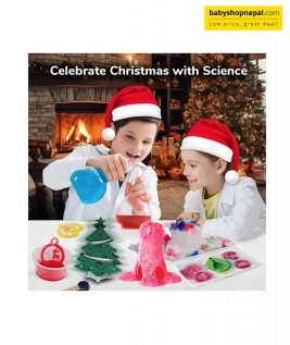 Smartivity Santa's Science Lab | Chemistry Science Experiment Kit for Boys & Girls | For Ages 5,6,8,10,12,14 | Kids Safe & Non Toxic 5