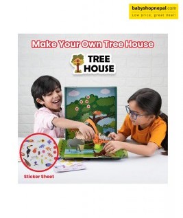 Smartivity Jungle Explorer Activity Kit for 3 to 5, 5 in 1 Activities - Tree House, Science Experiment, Rocking Elephant & More 4