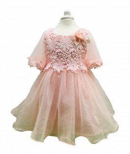 Floral Gown For Baby 3