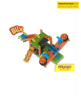 Blix Amusement Park, Motorized Engineering System, Age 7+ DIY STEM Toys, Building & Construction Set For Boys & Girls 6