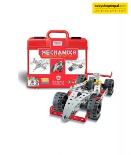 MECHANIX-3 | Engineering System For Creative Kids | Smart Bag | Age 7+ | 18 Models | DIY STEM Toys | Building Construction Set For Boys and Girls-1